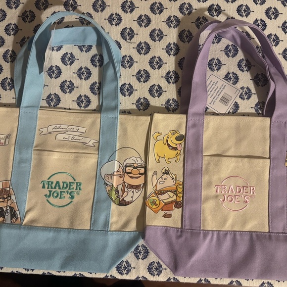 Disney UP Tote Bags - Blue and Purple - Picture 2 of 5